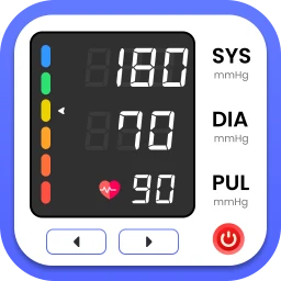 Blood Sugar & Pressure Tracker icon